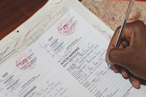 DECLARACTION DES FAITS D'ETAT CIVIL